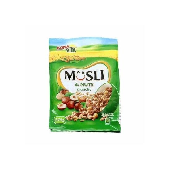 Picture of BONAVITA CRUNCHY MUSLI HAZELNUTS 375GR